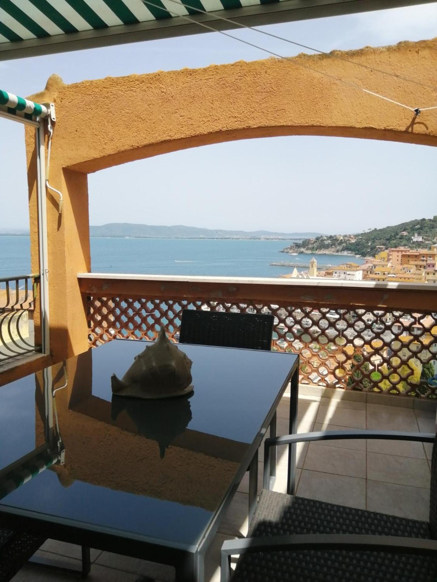 Panoramic House Lägenhet Porto Santo Stefano  Exteriör bild
