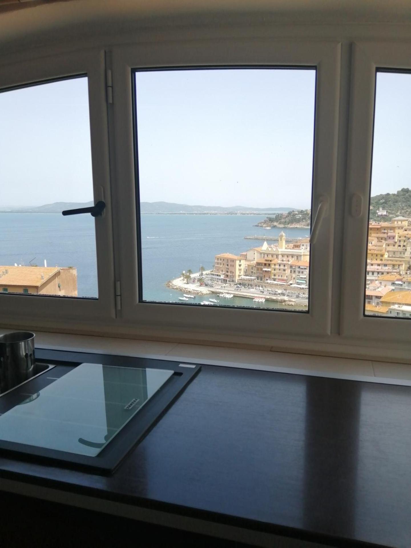 Panoramic House Lägenhet Porto Santo Stefano  Exteriör bild